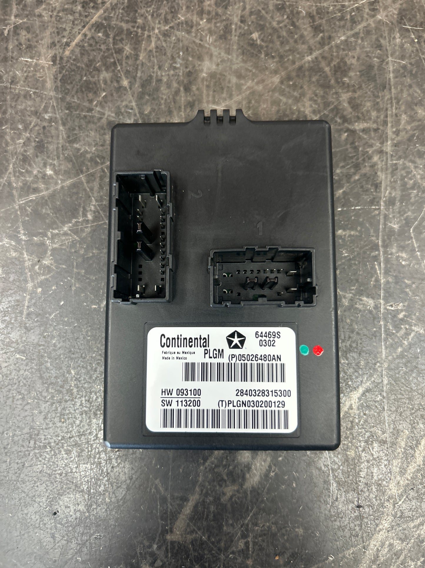 2011-2013 Grand Cherokee Durango Power Liftgate Module OEM 05026480AN