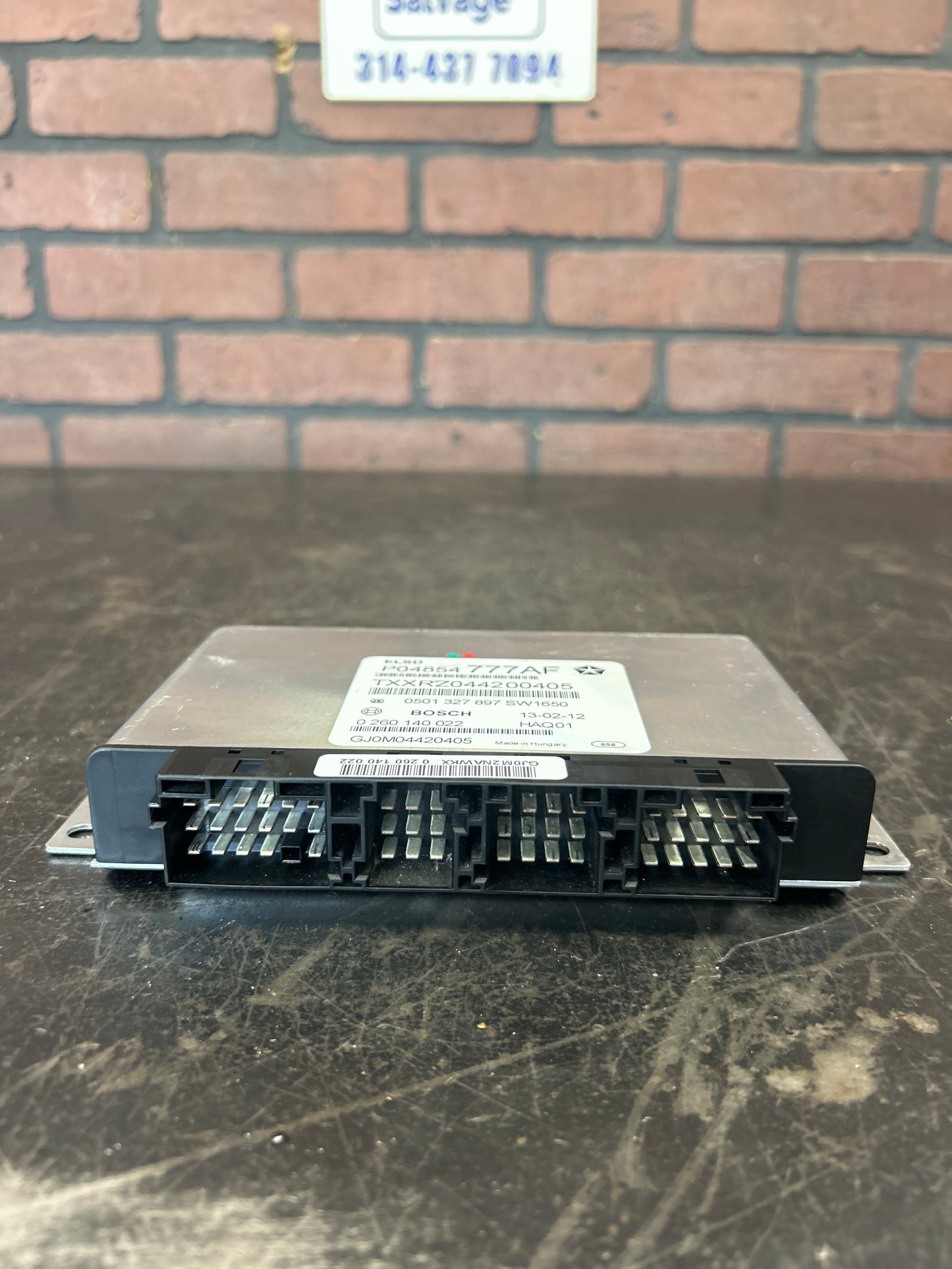 2011-2013 Jeep Grand Cherokee Differential Control Module 04854777AF OEM