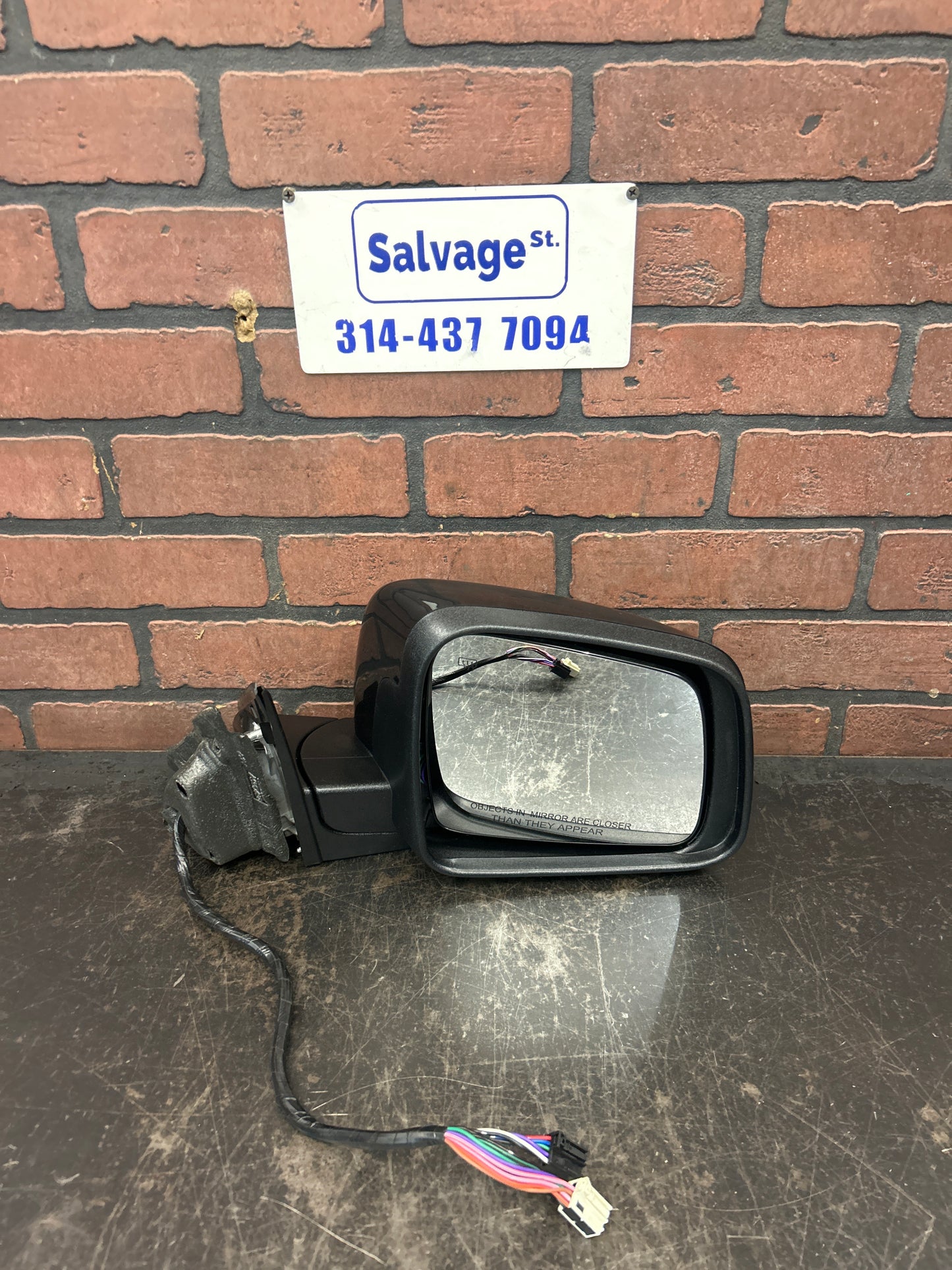 2011-2018 Jeep Grand Cherokee Passenger RH Side Door Mirror Heated OEM