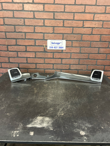 2011-2021 Jeep Grand Cherokee SRT8 Carbon Fiber Front Dash Vent Trim Set OEM