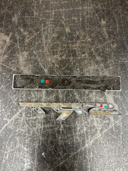 CHRYSLER JEEP DODGE SRT8 EMBLEM BADGE NAMEPLATE SET PAIR OEM MOPAR