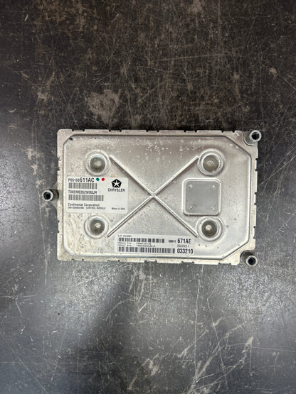 2012 JEEP GRAND CHEROKEE SRT8 6.4L ECM PCM PEDAL IGNITION FUSE BOX TCM PACKAGE