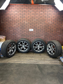 20” JEEP GRAND CHEROKEE SRT8 BLACK CHROME OEM WHEEL RIM SET OF 4 20x10