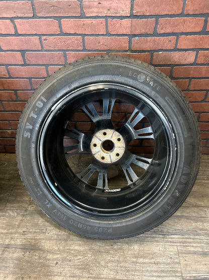 20” JEEP GRAND CHEROKEE SRT8 BLACK CHROME OEM WHEEL RIM SET OF 4 20x10