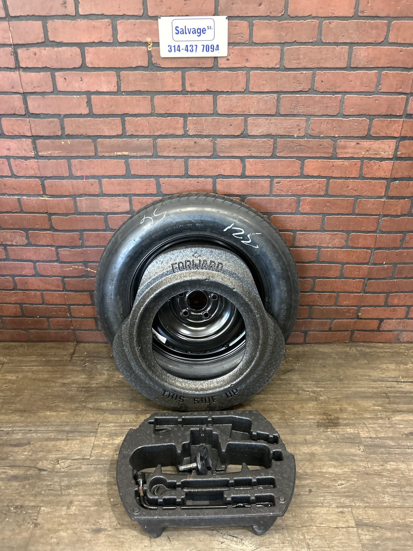 JEEP GRAND CHEROKEE SRT 11-26 245/65 R18 18 INCH EMERGENCY WHEEL RIM TIRE SPARE
