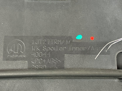 2011 - 2013 Jeep Grand Cherokee Rear Spoiler Trunk W/ 3rd Brake Light OEM