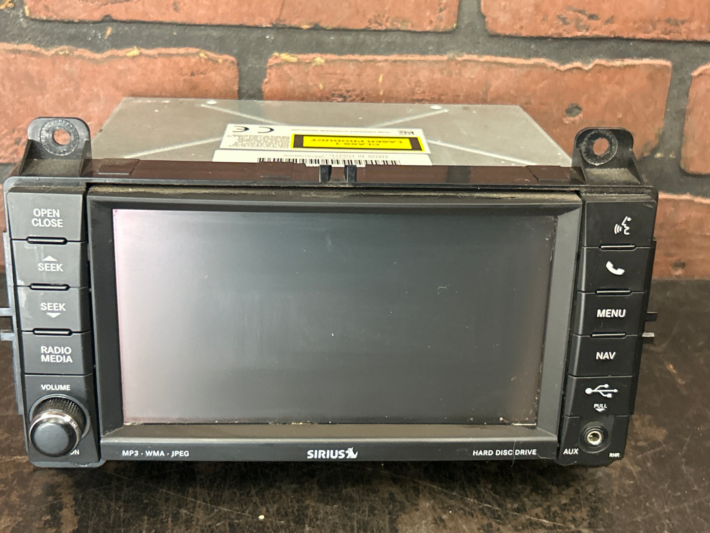 2011 - 2013 Jeep Grand Cherokee Tested Navigation Screen Radio Receiver OEM