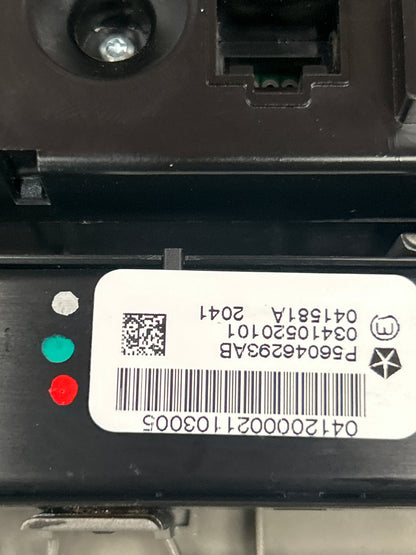 2011-2013 Jeep Grand Cherokee Center Dash Bezel Digital Climate Control OEM