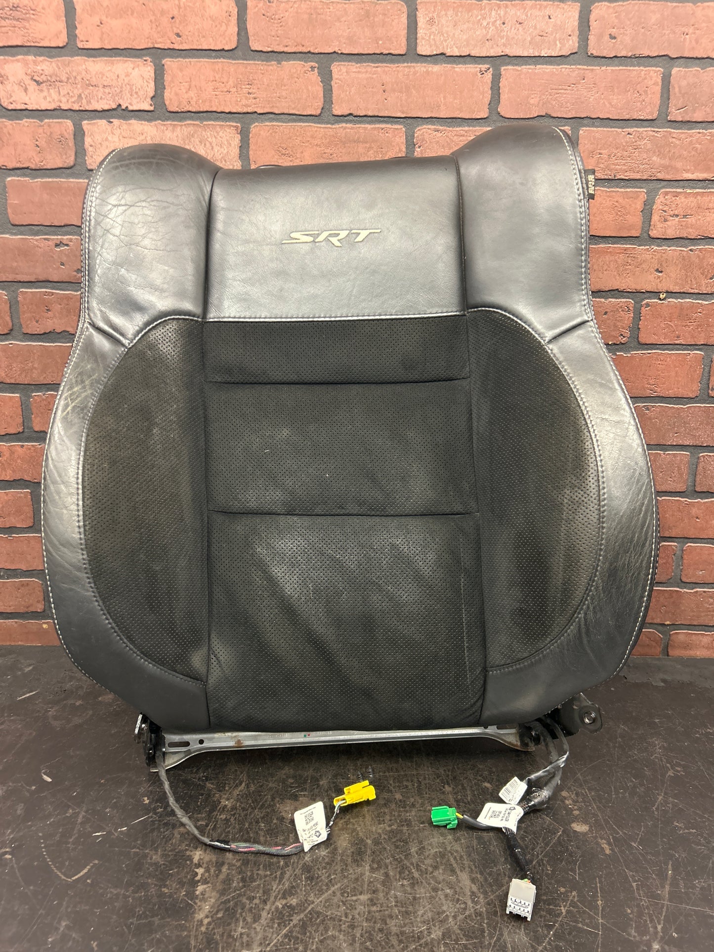 2012-2021 JEEP GRAND CHEROKEE SRT FRONT DRIVER LEFT CHAIR SEAT SUEDE LEATHER