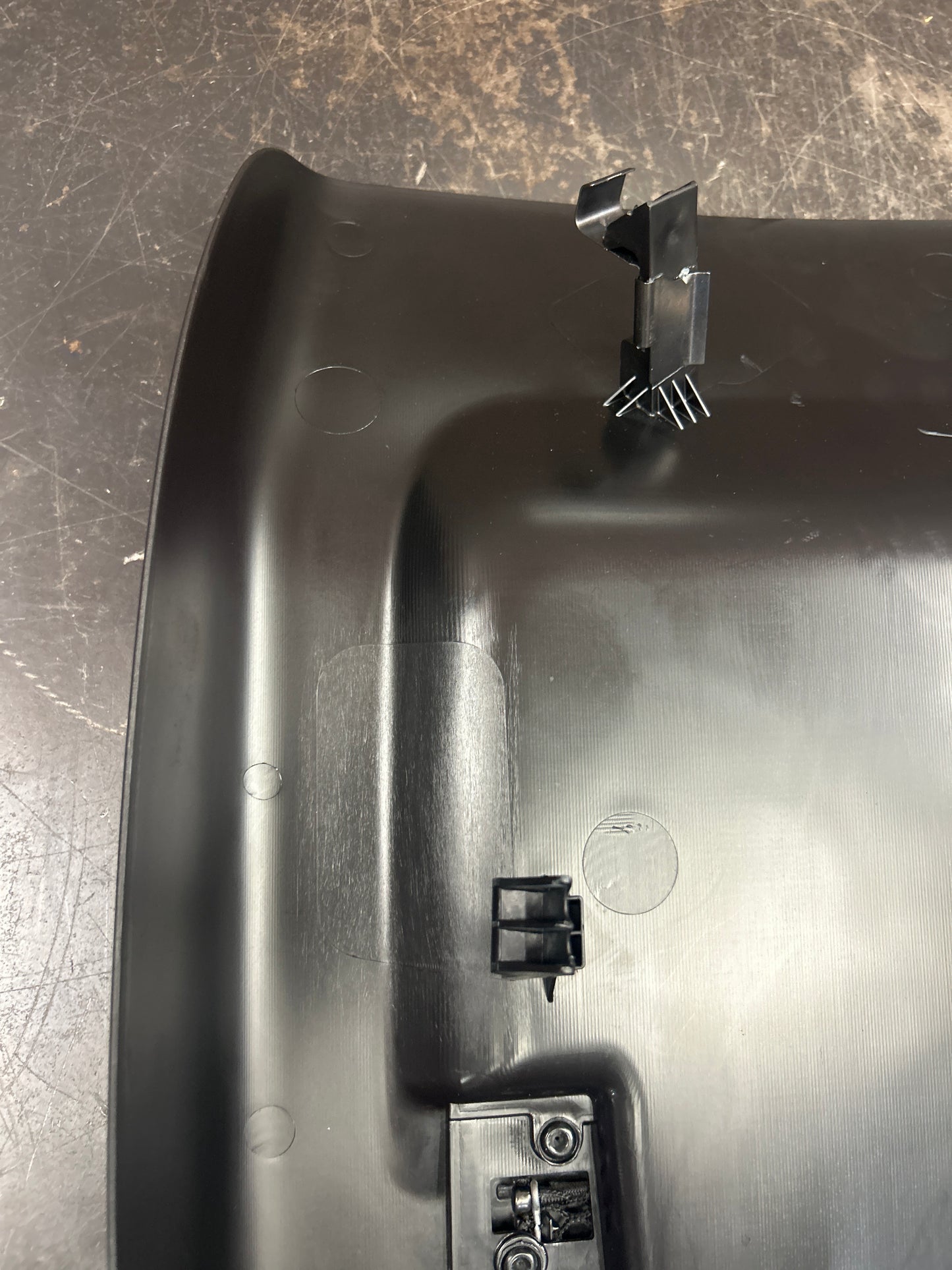 11-21 Grand Cherokee Left or Right Front Seat Back Panel Trim Black Used OEM