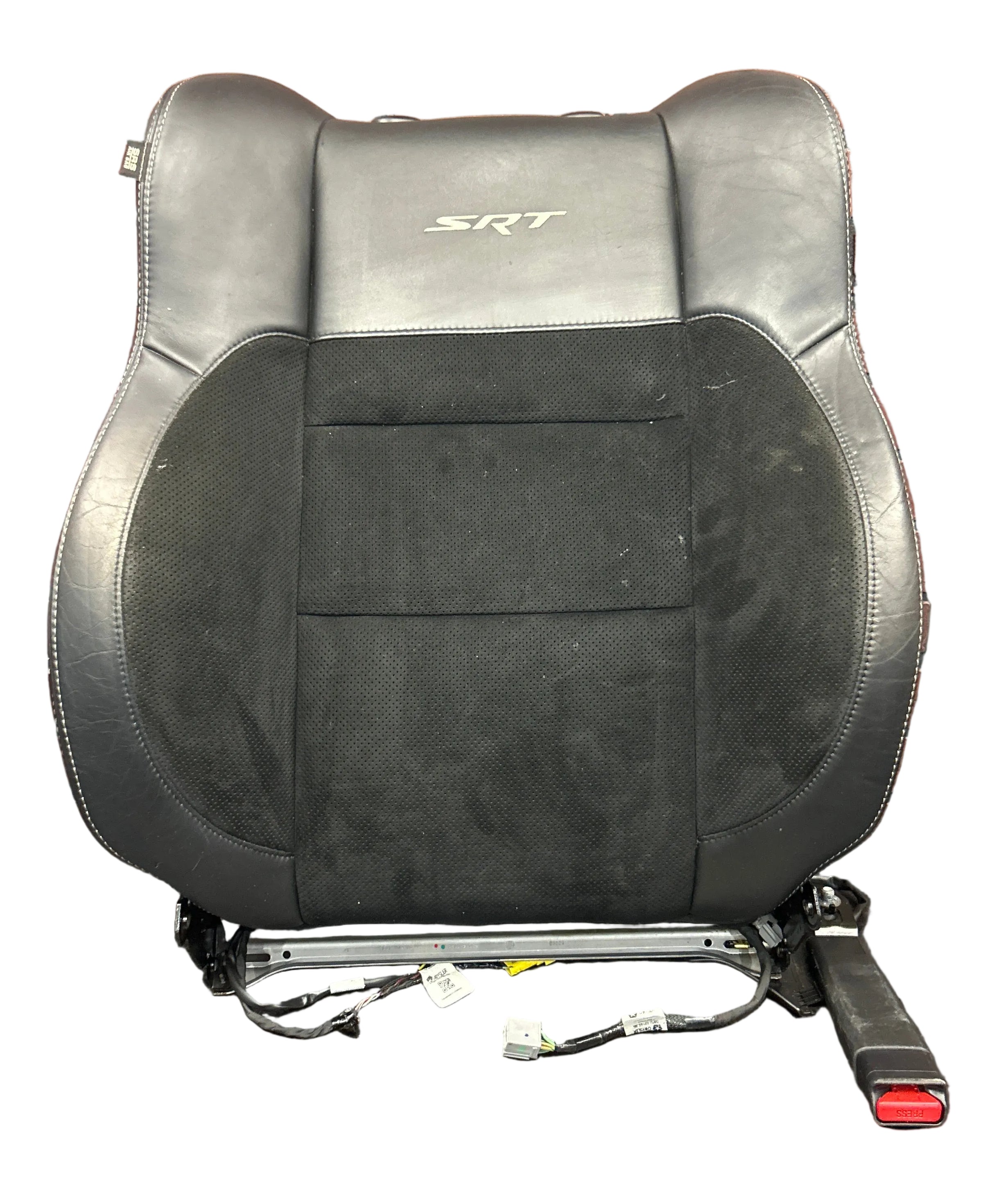 2012-2021 JEEP GRAND CHEROKEE SRT FRONT RIGHT PASSENGER CHAIR SEAT SUEDE LEATHER