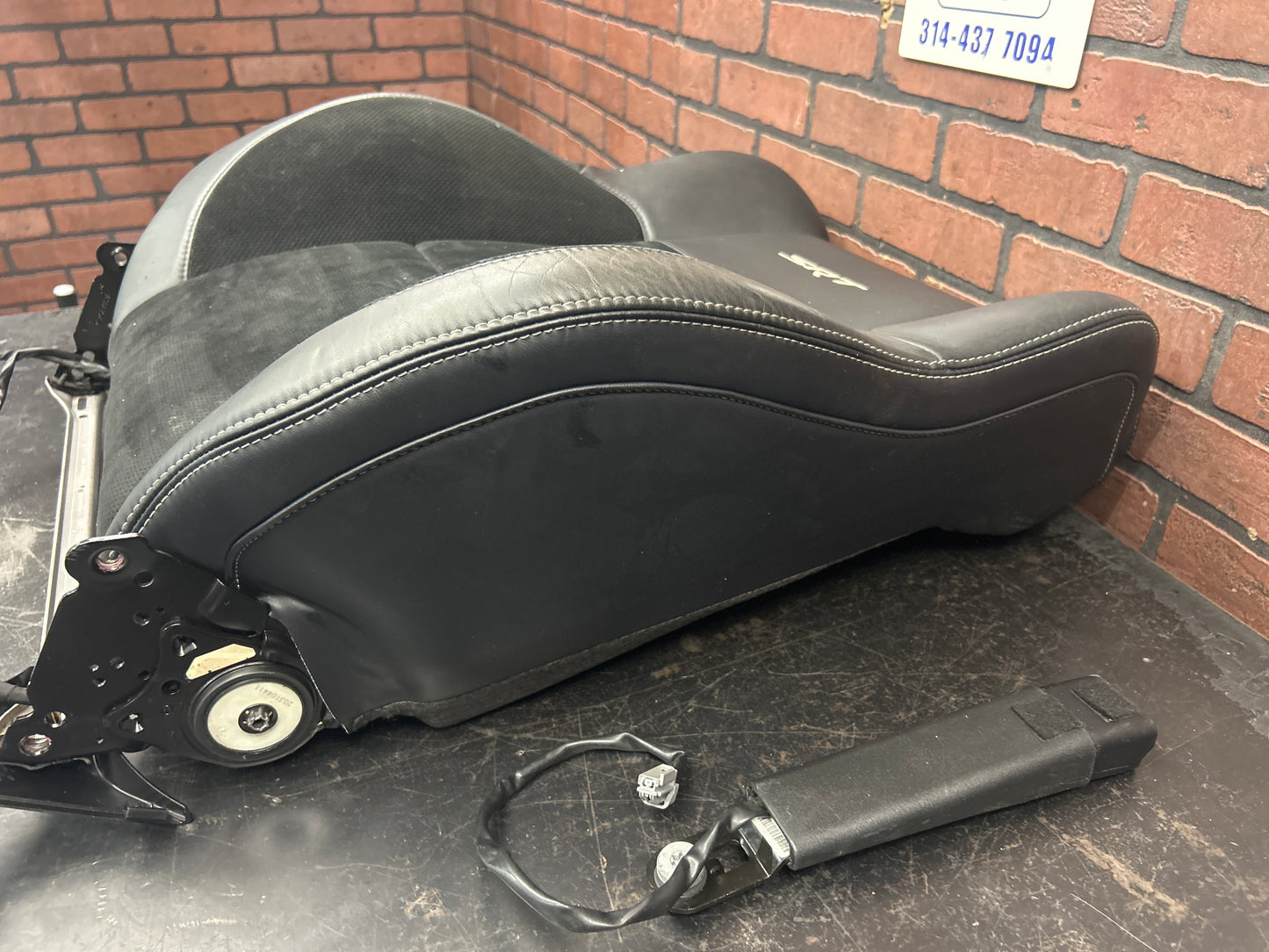 2012-2021 JEEP GRAND CHEROKEE SRT FRONT RIGHT PASSENGER CHAIR SEAT SUEDE LEATHER