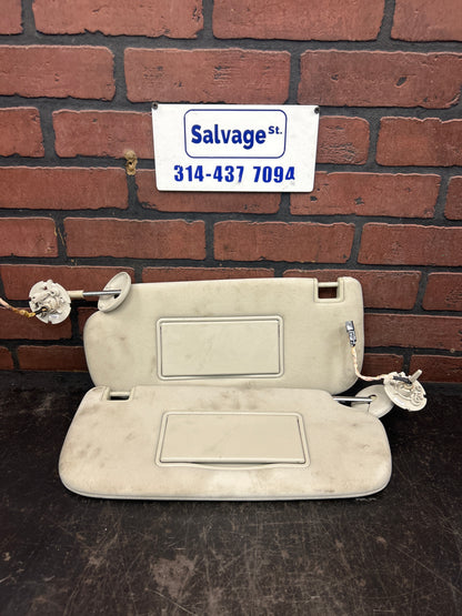 2011-2021 Jeep Grand Cherokee Dodge Durango Right Left Sun Visor Set Pair OEM