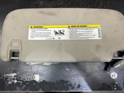 2011-2021 Jeep Grand Cherokee Dodge Durango Right Left Sun Visor Set Pair OEM
