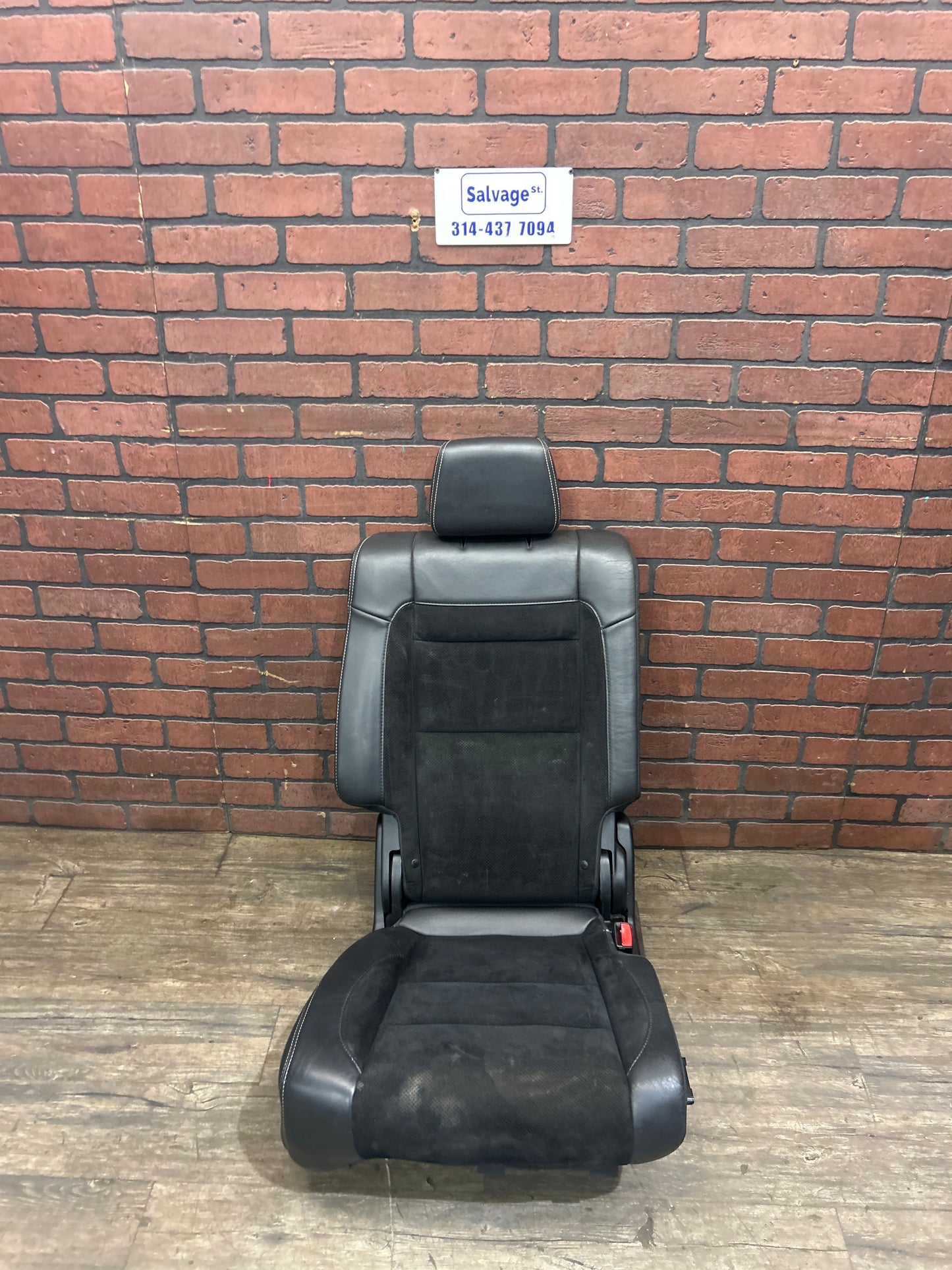 2011-2013 Jeep Grand Cherokee SRT8 Rear Passenger RH Seat Heated Black Suede