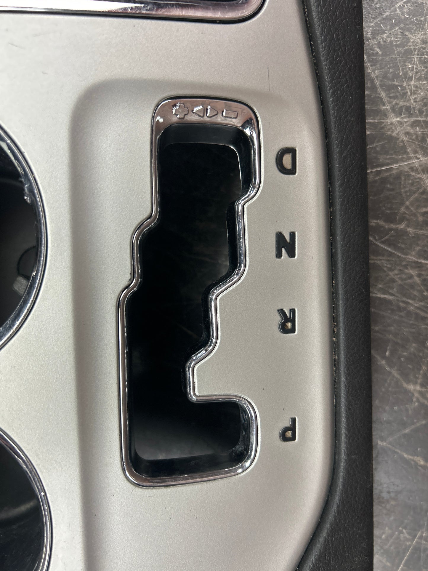 2011-2013 Jeep Grand Cherokee SRT8 Center Console Shifter Cup Holder Bezel
