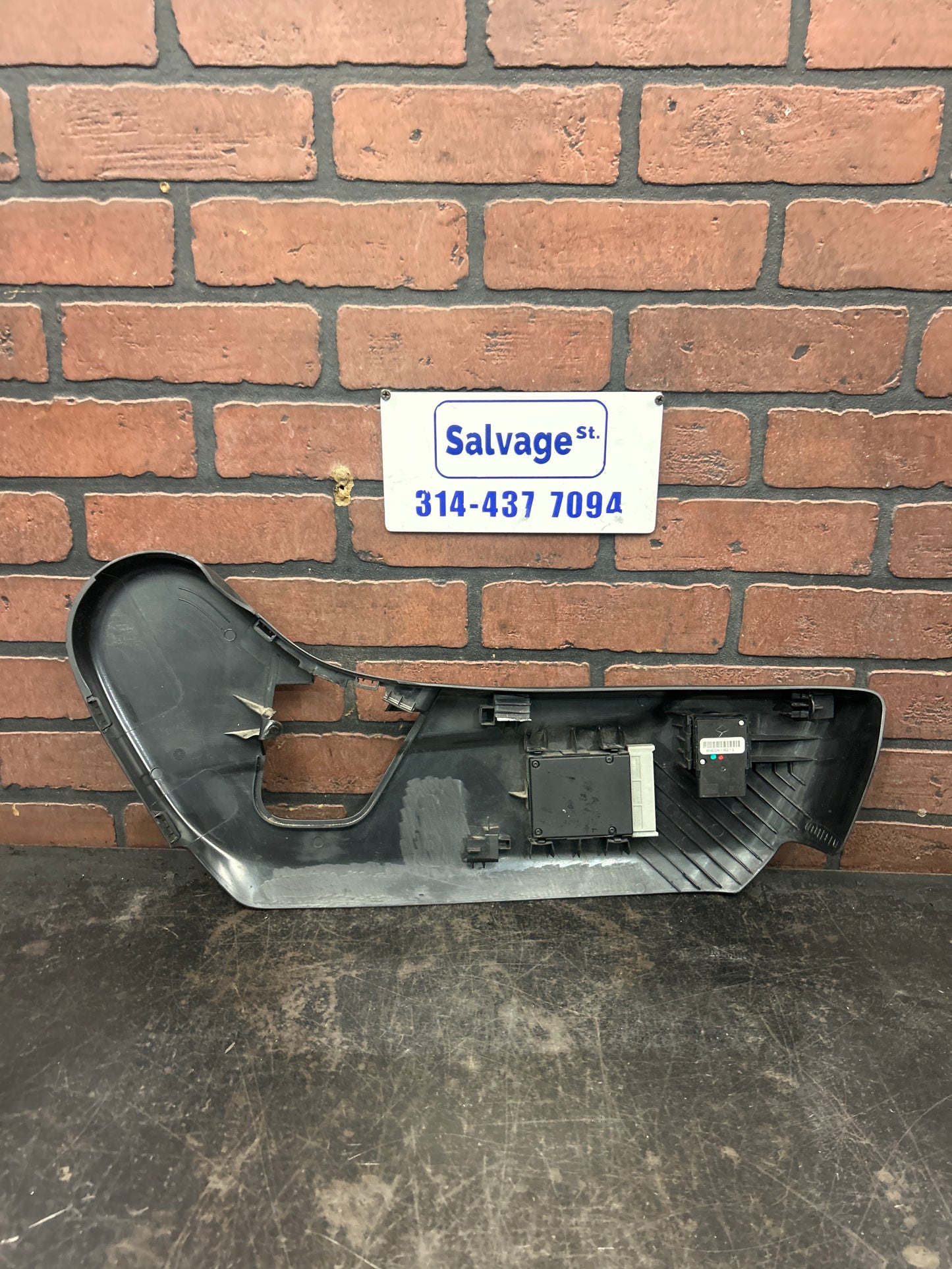 11-20 Grand Cherokee Black Driver LH Lower Seat Control Switch Trim Panel OEM