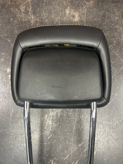 2011-2021 Jeep Grand Cherokee Durango Black Leather Front Seat Headrest OEM