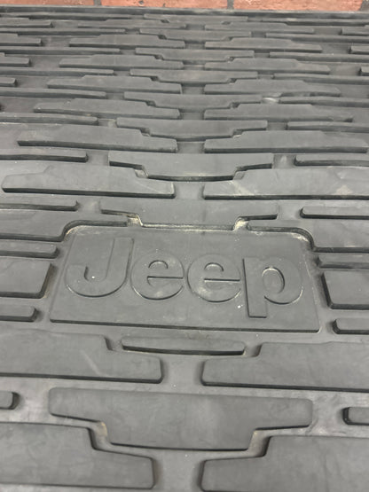 2011-2021 Jeep Grand Cherokee SRT8 Rear Trunk Cargo Area Rubber Mat Liner OEM