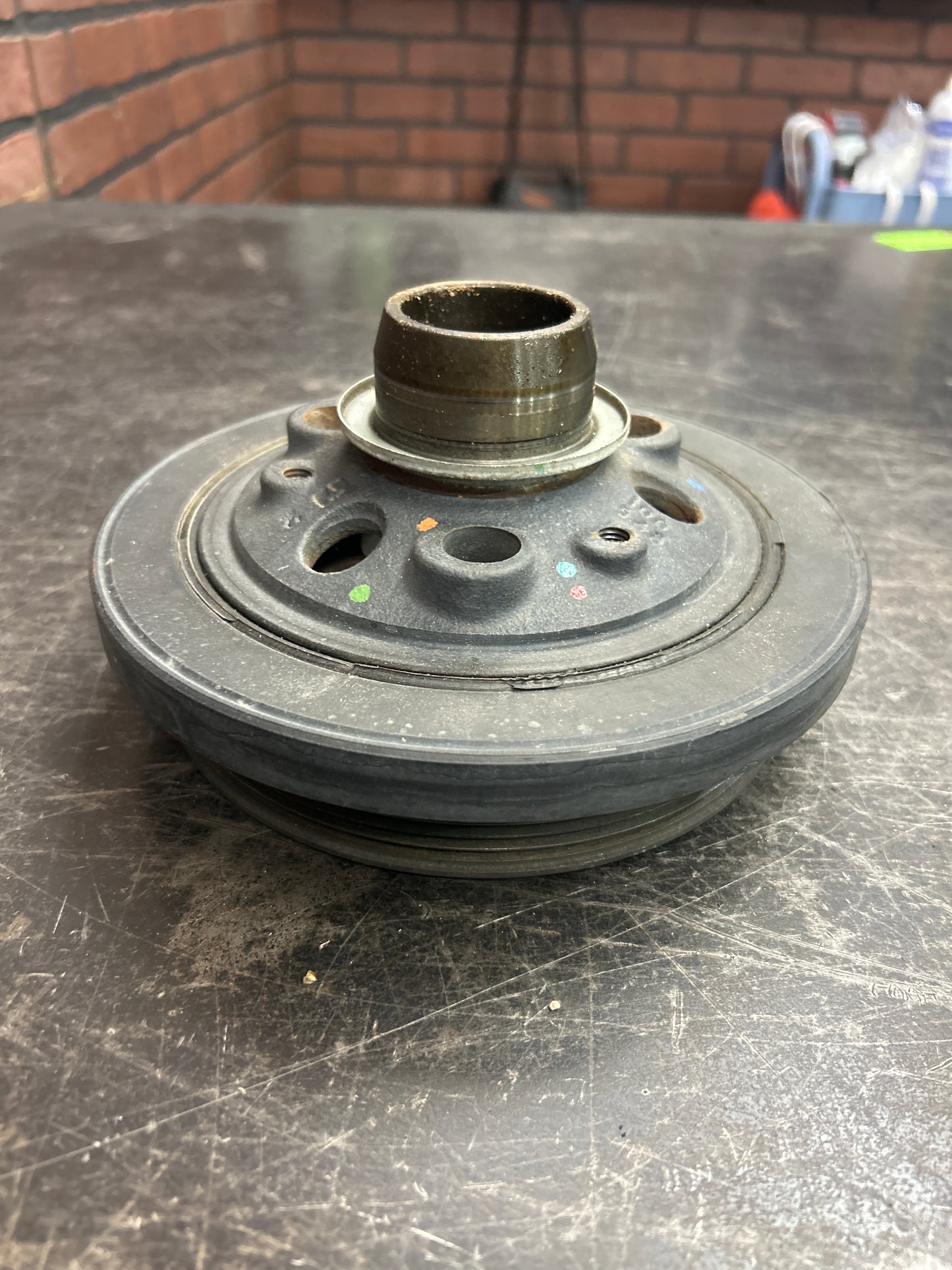 12-24 DODGE CHARGER R/T SCAT PACK 6.4L ENGINE MOTOR CRANKSHAFT DAMPER PULLEY