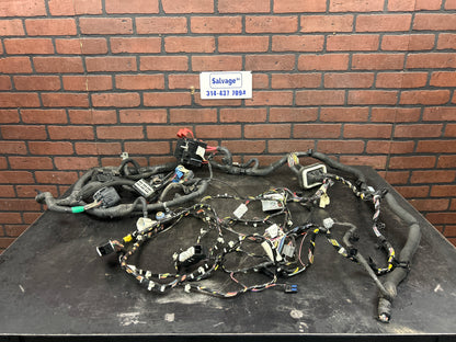 2012 JEEP GRAND CHEROKEE SRT8 6.4L OEM HEADLAMP TO DASH FUSE BOX WIRING HARNESS