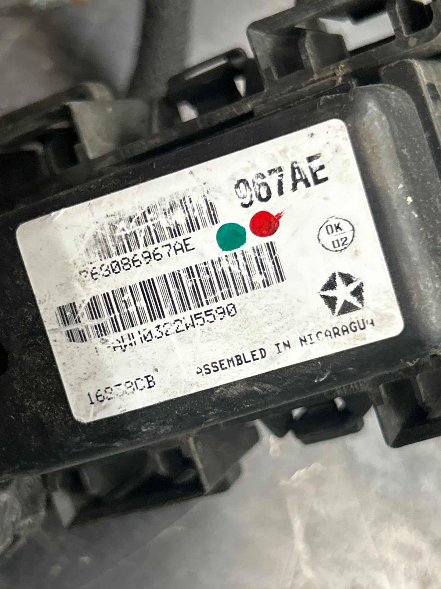 2012 JEEP GRAND CHEROKEE SRT8 6.4L OEM HEADLAMP TO DASH FUSE BOX WIRING HARNESS