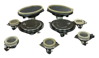 2012-2023 DODGE JEEP CHRYSLER OEM AUDIO SOUND SPEAKER SET OF 9
