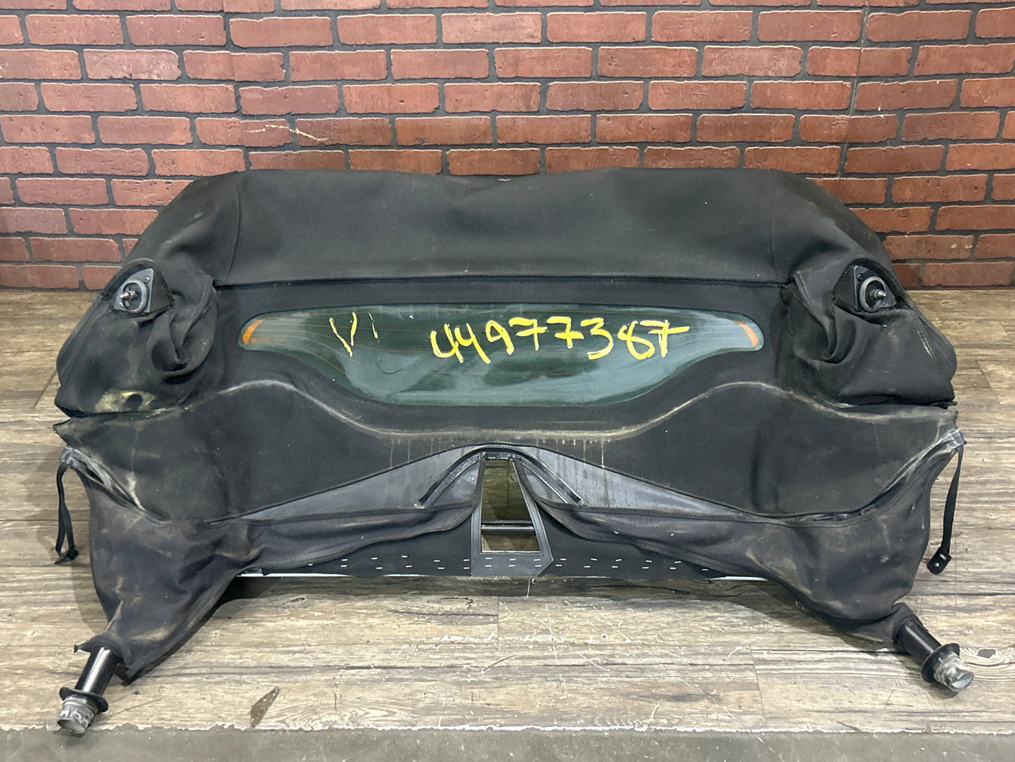 2006-2009 Pontiac Solstice GXP Convertible Soft Top Assembly OEM Black