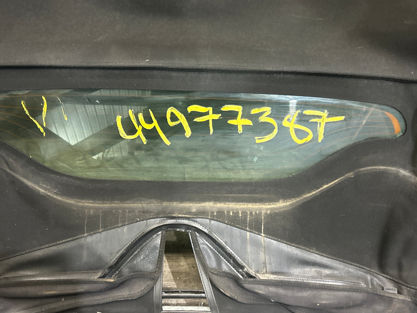 2006-2009 Pontiac Solstice GXP Convertible Soft Top Assembly OEM Black