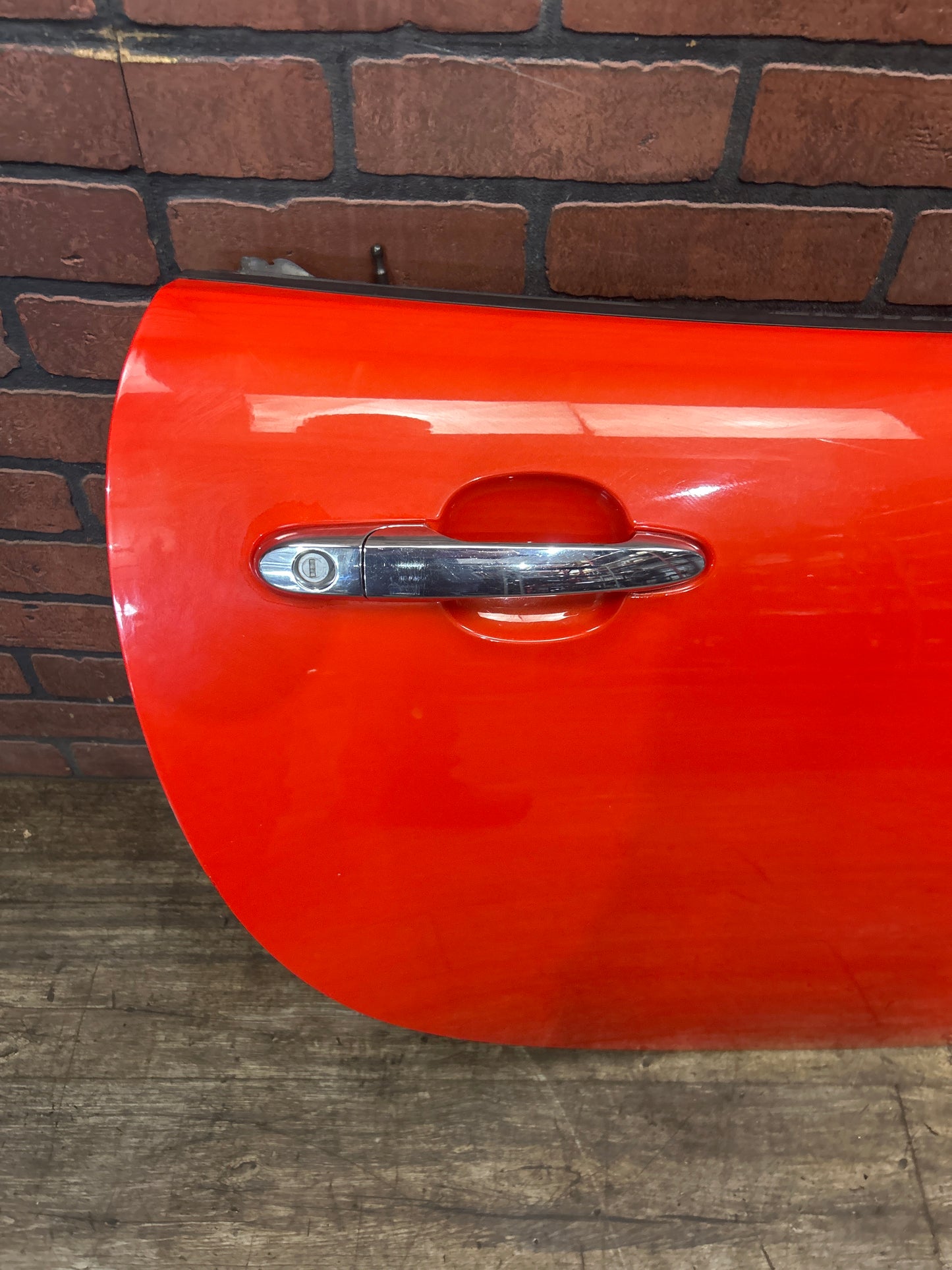 2006-2009 Pontiac Solstice Convertible Front Passenger RH Door Shell Orange OEM
