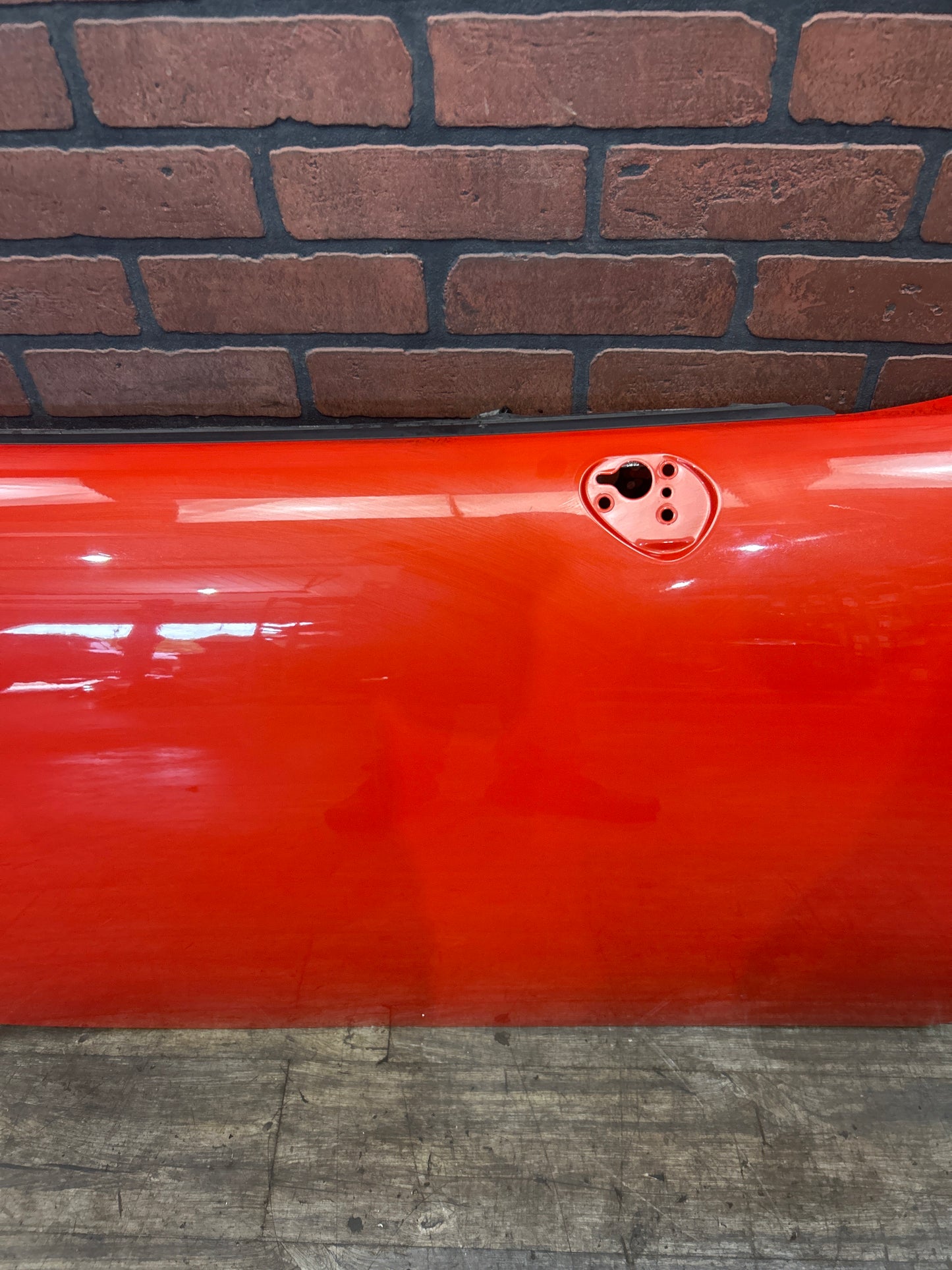 2006-2009 Pontiac Solstice Convertible Front Passenger RH Door Shell Orange OEM