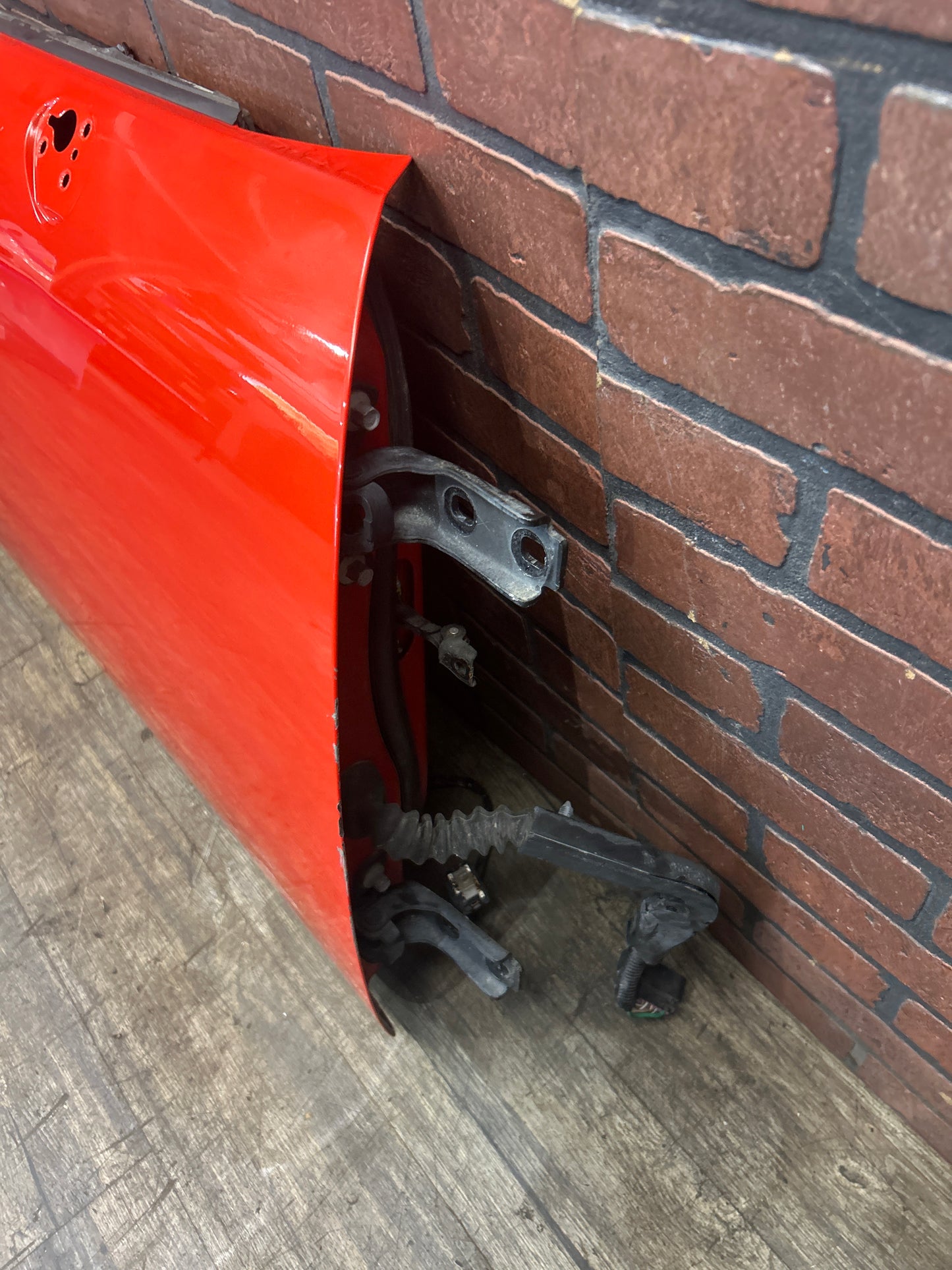2006-2009 Pontiac Solstice Convertible Front Passenger RH Door Shell Orange OEM