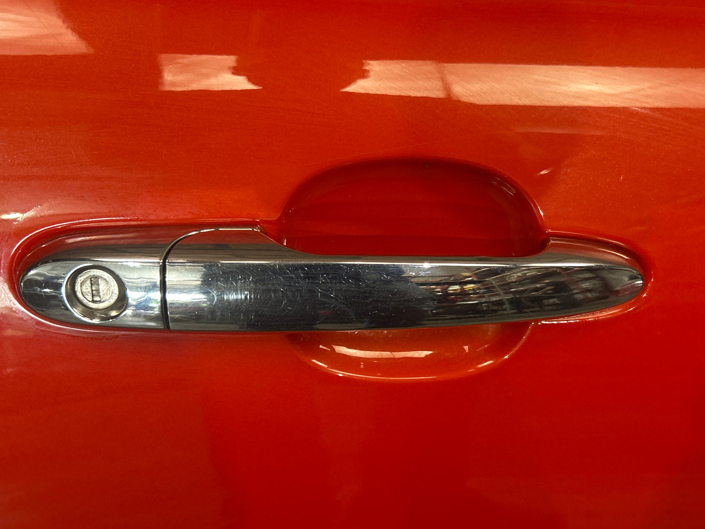 2006-2009 Pontiac Solstice Convertible Front Passenger RH Door Shell Orange OEM