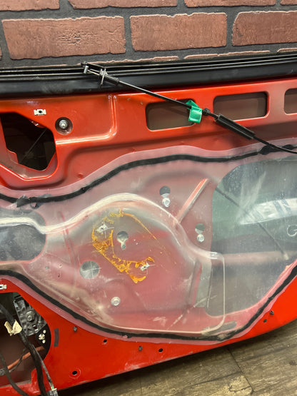 2006-2009 Pontiac Solstice Convertible Front Passenger RH Door Shell Orange OEM