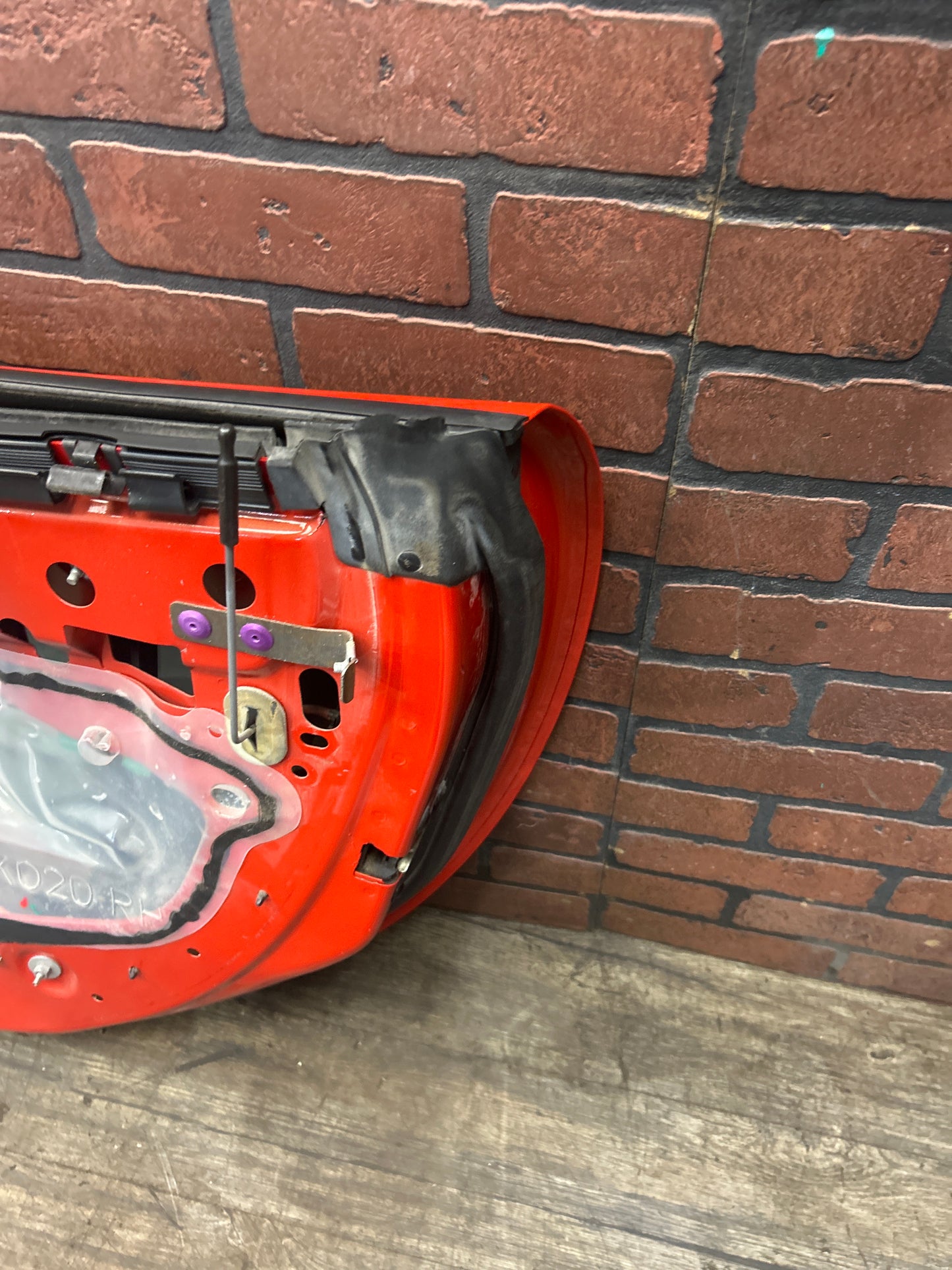 2006-2009 Pontiac Solstice Convertible Front Passenger RH Door Shell Orange OEM