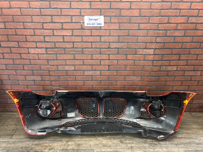 2007-2009 Pontiac Solstice GXP Front Bumper Cover w/ Lights Orange OEM