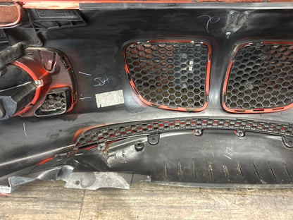 2007-2009 Pontiac Solstice GXP Front Bumper Cover w/ Lights Orange OEM