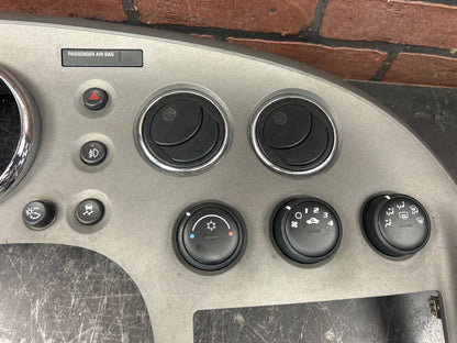 2006-2009 Pontiac Solstice Instrument Cluster Dashboard Trim Bezel OEM 15262130