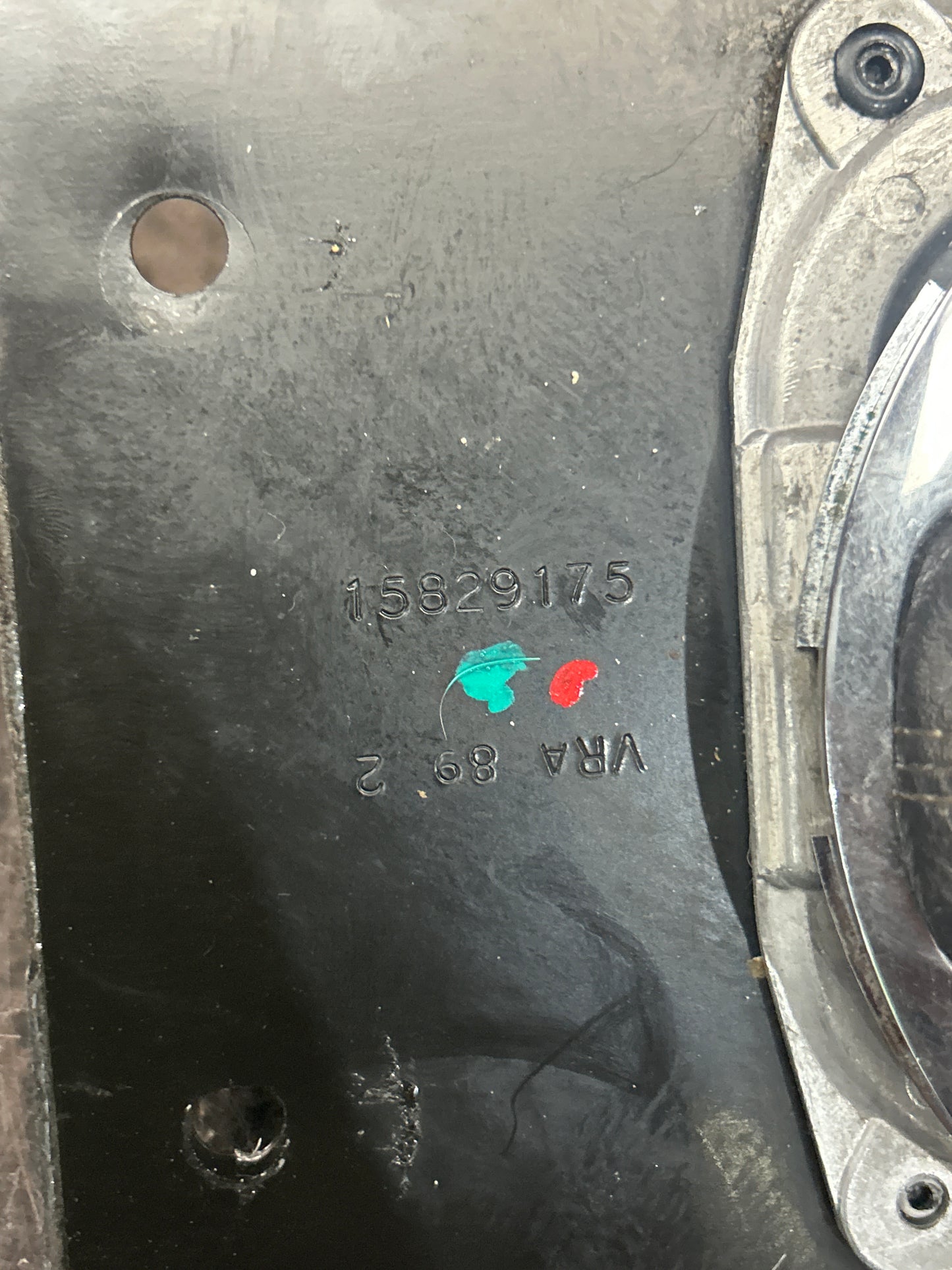 06-09 Pontiac Solstice GXP Automatic Trans Gear Selector Shifter Plate GM OEM