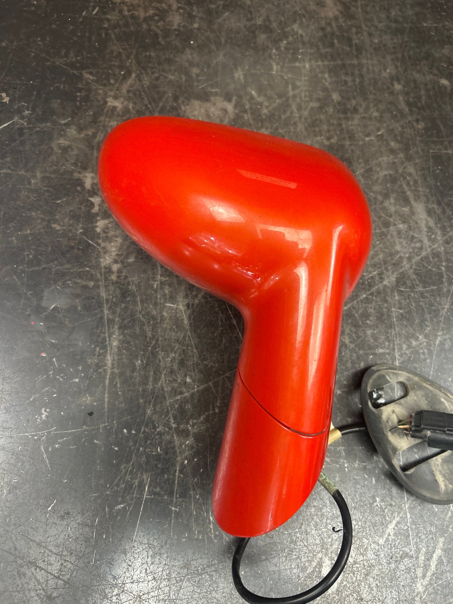 2006-09 Pontiac Solstice Passenger RH Side View Door Mirror Assembly OEM Orange