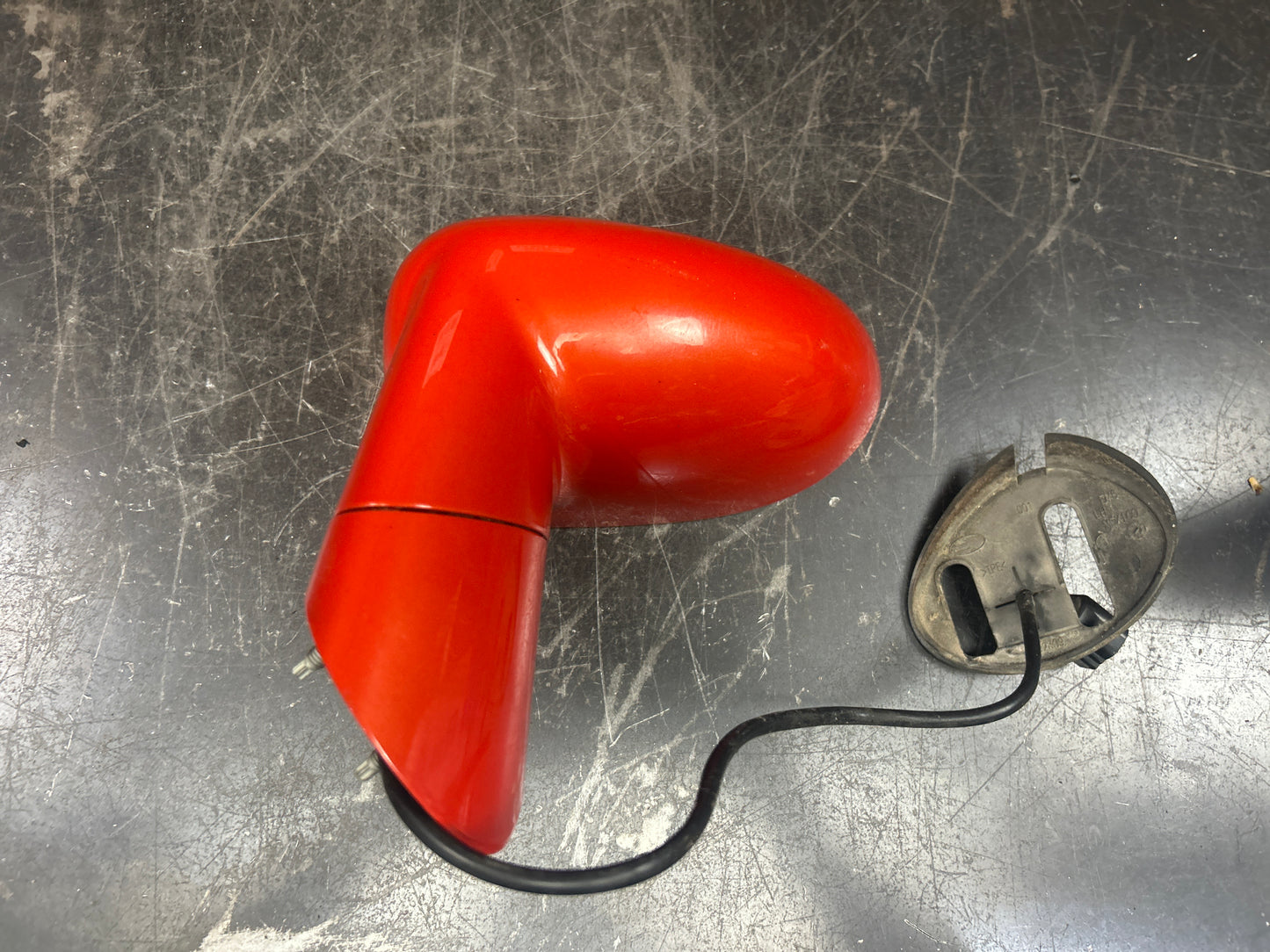 2006-2009 Pontiac Solstice Driver Left Side View Door Mirror Assembly OEM Orange