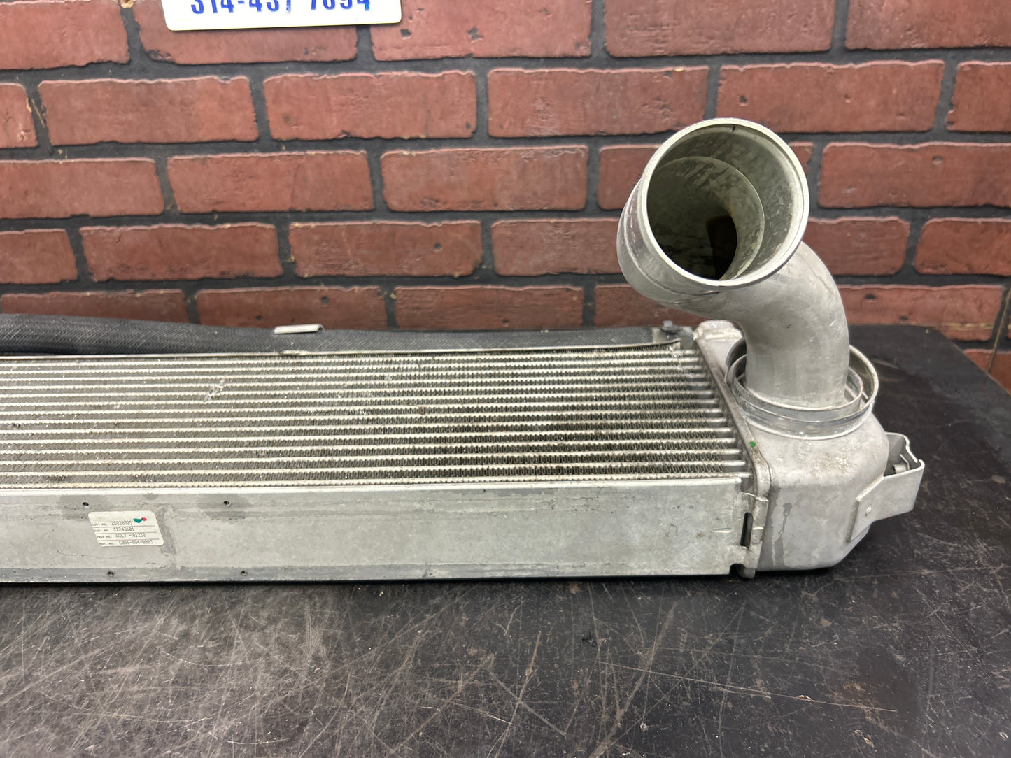 2007-09 Saturn Sky Red Line Pontiac Solstice GXP Turbo Intercooler Radiator Tube