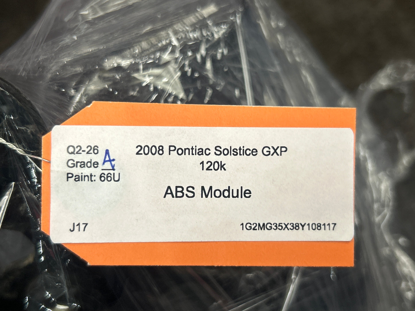 2006-2010 SATURN SKY SOLSTICE ABS ANTI-LOCK BRAKE PUMP MODULE OEM 25861420