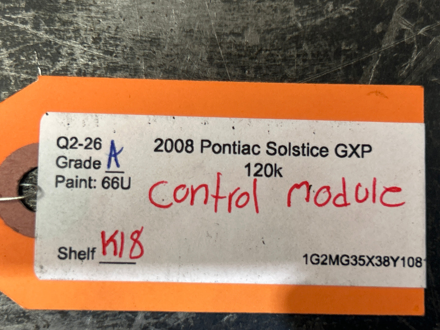 2008-2010 Pontiac Solstice/Saturn Sky Control Computer Module Unit OEM 15887042