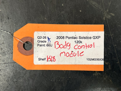 06-10 Saturn Sky Pontiac Solstice Chevrolet HHR Body Control Module Unit BCM OEM