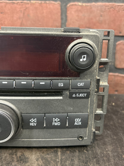 2006-2009 Pontiac Solstice Radio AM-FM-CD Player Receiver Head Unit OEM 15948615