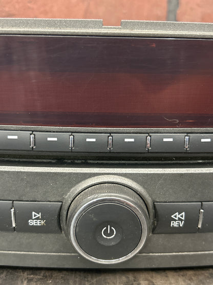2006-2009 Pontiac Solstice Radio AM-FM-CD Player Receiver Head Unit OEM 15948615