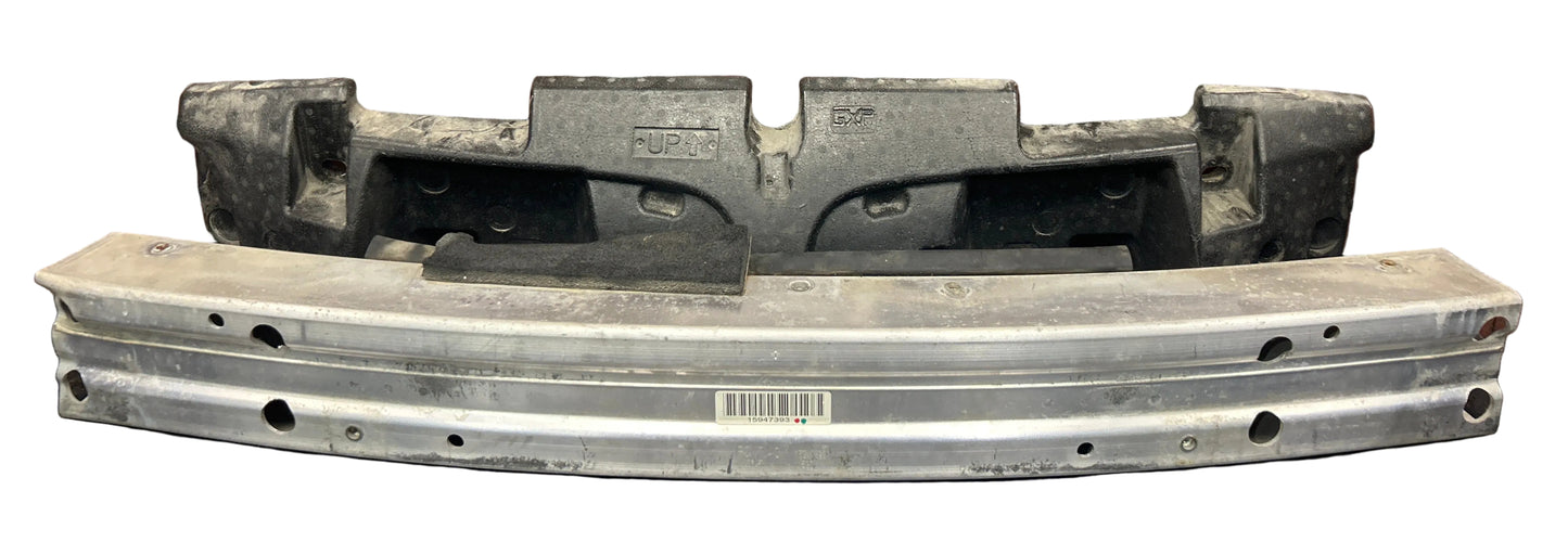 06-09 Pontiac Solstice Front Bumper Reinforcement Impact Bar w/ Foam Absorber