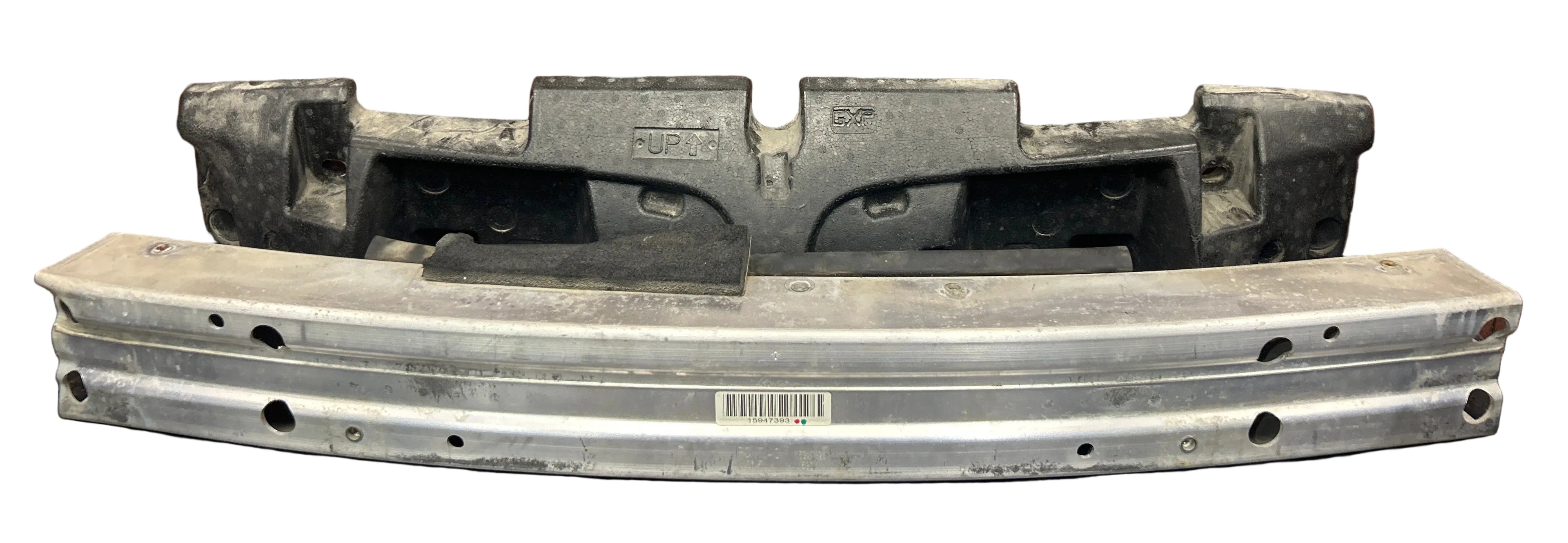 06-09 Pontiac Solstice Front Bumper Reinforcement Impact Bar w/ Foam Absorber
