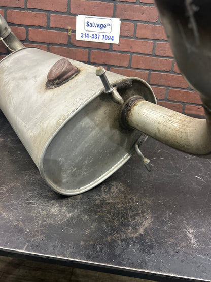 2007-2009 Pontiac Solstice GXP 2.0L Turbo Dual tip Exhaust Muffler OEM